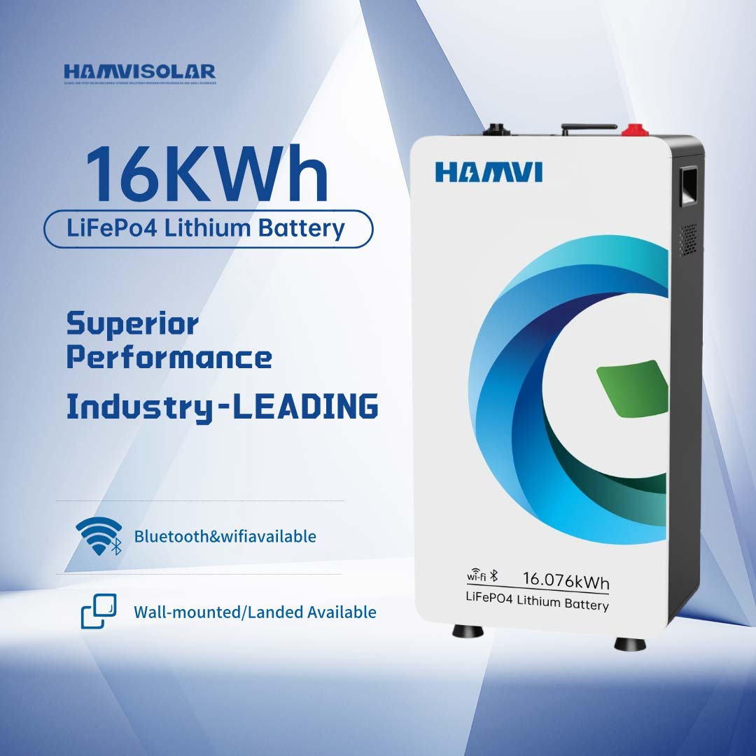 51.2V 314Ah Floor-Standing LiFePO4 for Home Solar Storage